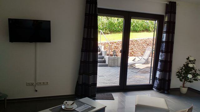 Foto Terrassenblick